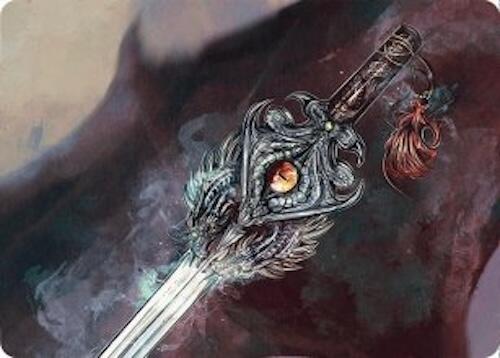 Dragonfire Blade Art Card (40/54) [Tarkir: Dragonstorm Art Series] | Local Legends