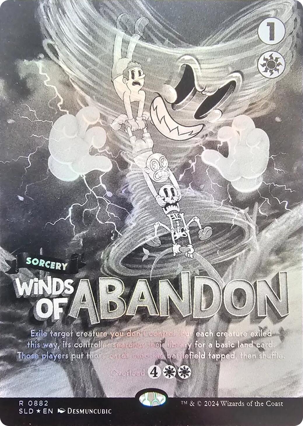 Winds of Abandon (Black & White Foil) [Secret Lair Drop Series] | Local Legends