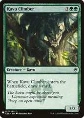 Kavu Climber [Mystery Booster] | Golgari Games