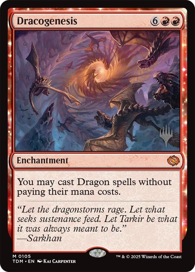 Dracogenesis [Tarkir: Dragonstorm Promos] | Local Legends