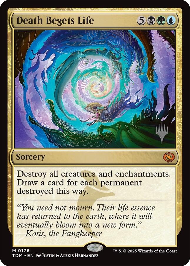 Death Begets Life [Tarkir: Dragonstorm Promos] | Local Legends