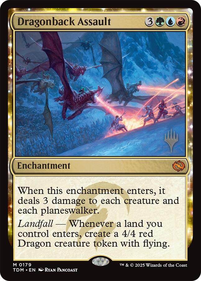 Dragonback Assault [Tarkir: Dragonstorm Promos] | Local Legends