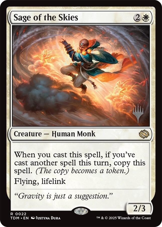 Sage of the Skies [Tarkir: Dragonstorm Promos] | Local Legends