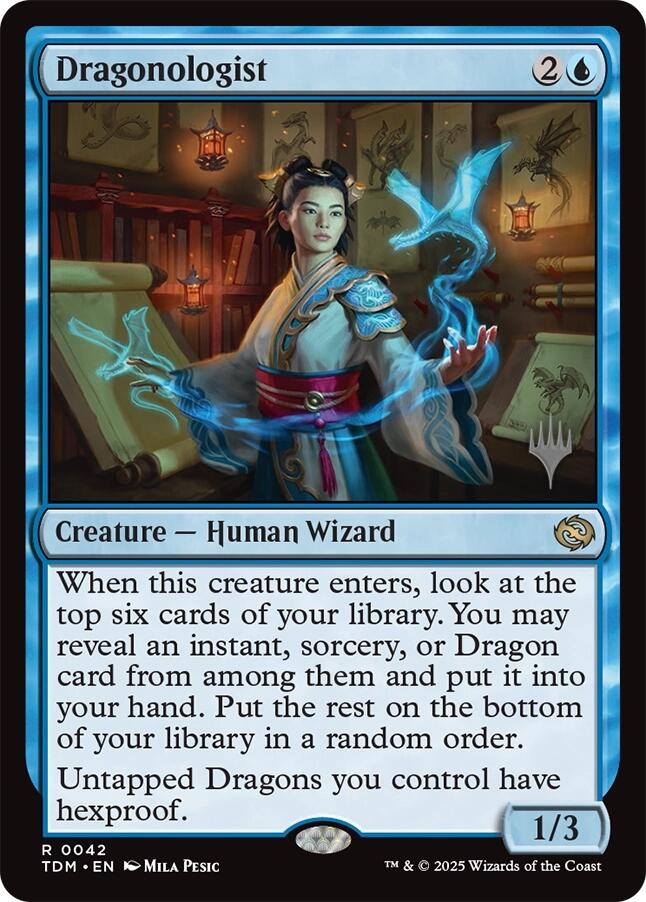 Dragonologist [Tarkir: Dragonstorm Promos] | Local Legends