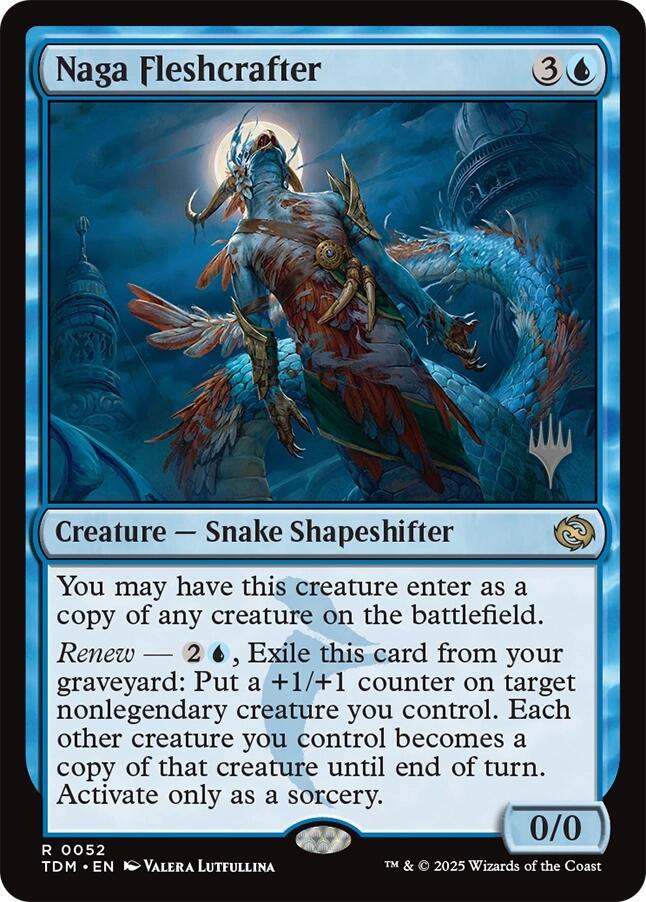 Naga Fleshcrafter [Tarkir: Dragonstorm Promos] | Local Legends