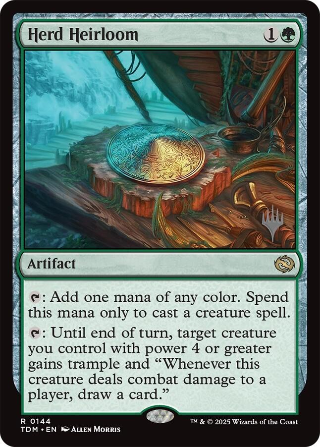 Herd Heirloom [Tarkir: Dragonstorm Promos] | Local Legends