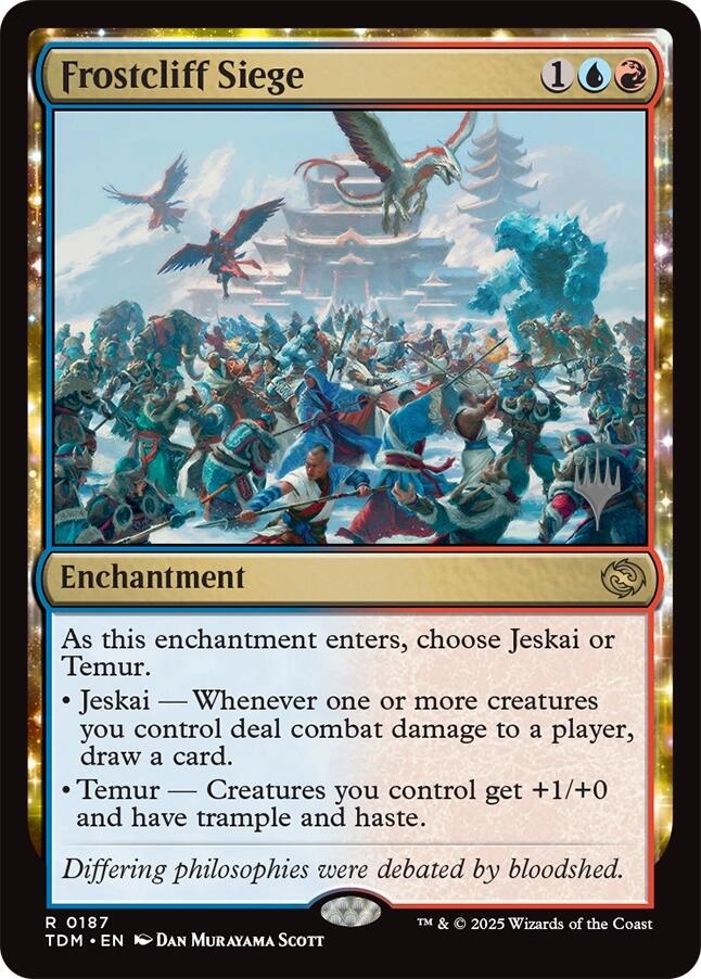 Frostcliff Siege [Tarkir: Dragonstorm Promos] | Local Legends
