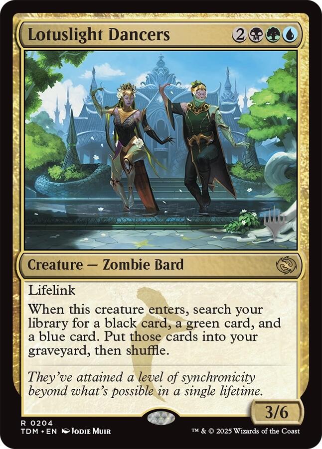 Lotuslight Dancers [Tarkir: Dragonstorm Promos] | Local Legends