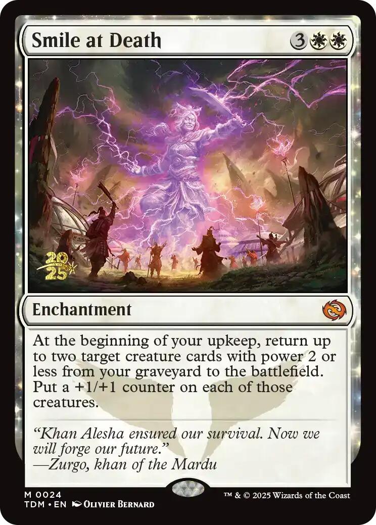 Smile at Death [Tarkir: Dragonstorm Prerelease Promos] | Local Legends