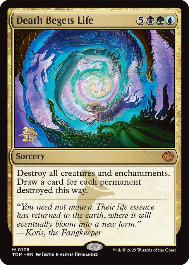 Death Begets Life [Tarkir: Dragonstorm Prerelease Promos] | Local Legends