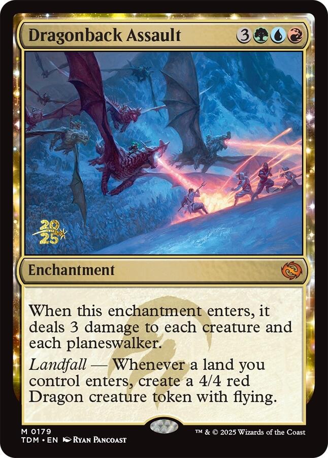 Dragonback Assault [Tarkir: Dragonstorm Prerelease Promos] | Local Legends