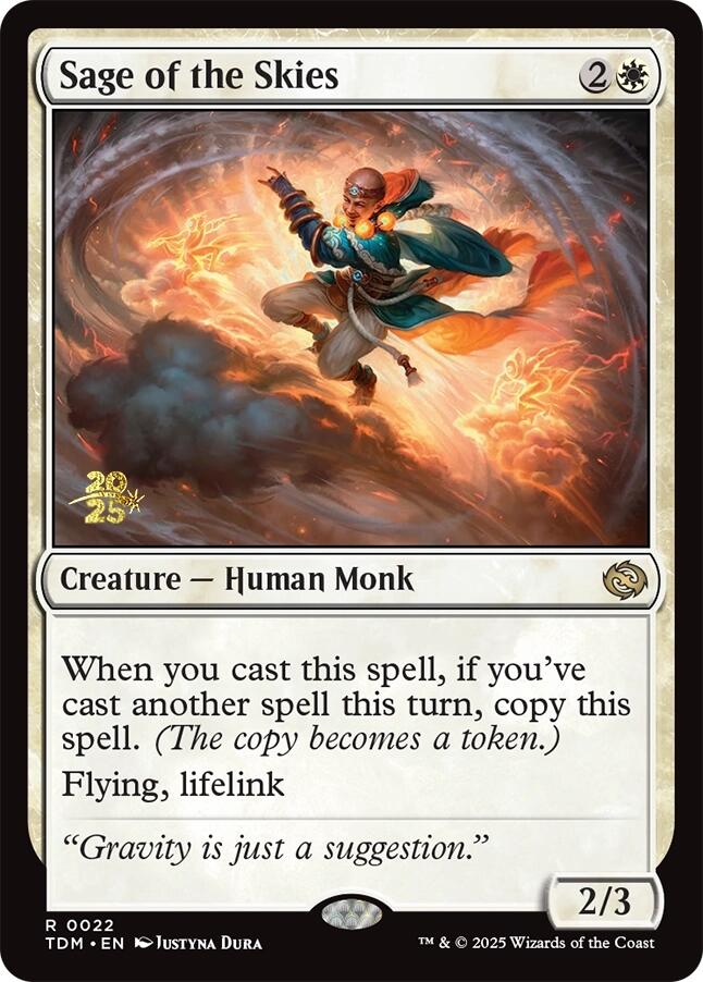 Sage of the Skies [Tarkir: Dragonstorm Prerelease Promos] | Local Legends
