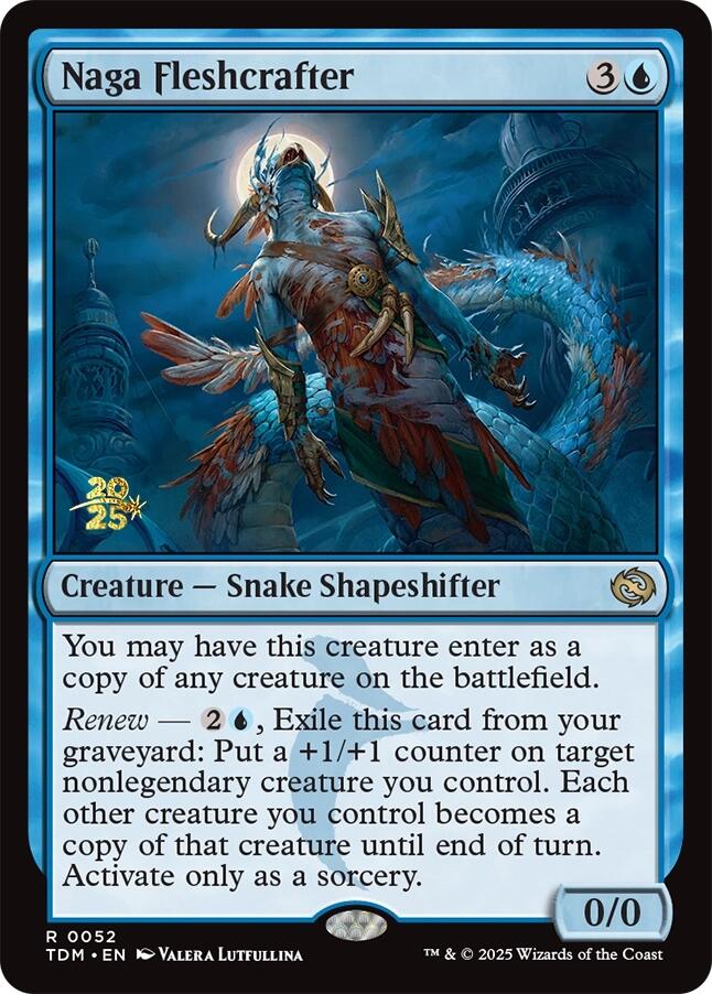 Naga Fleshcrafter [Tarkir: Dragonstorm Prerelease Cards] | Local Legends