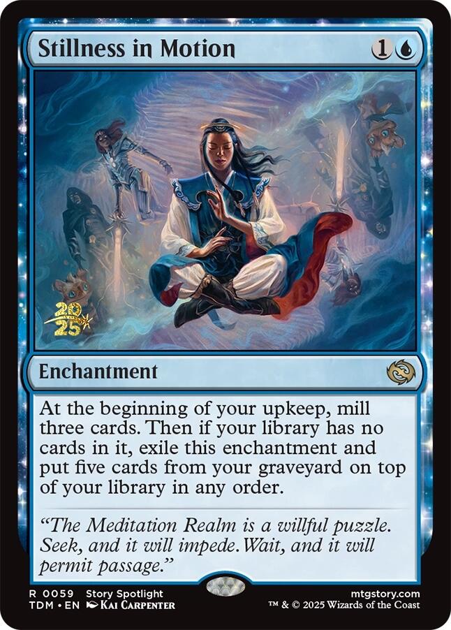 Stillness in Motion [Tarkir: Dragonstorm Prerelease Promos] | Local Legends