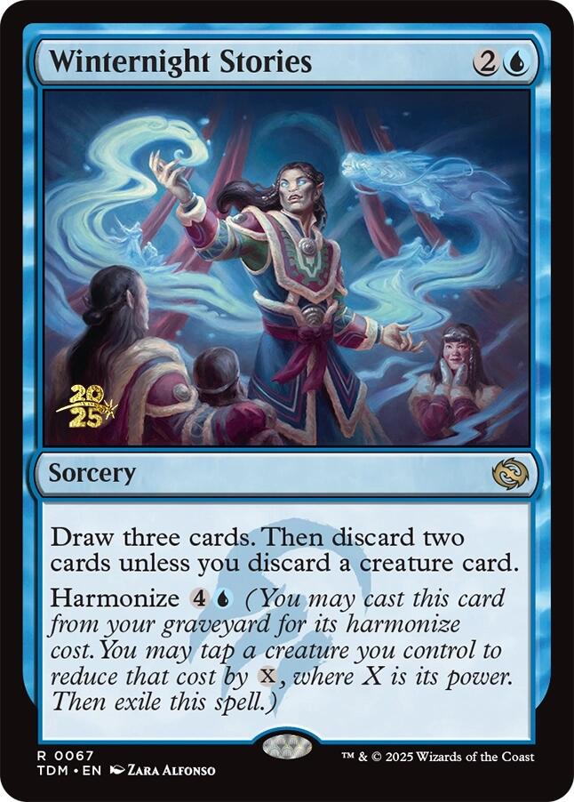 Winternight Stories [Tarkir: Dragonstorm Prerelease Promos] | Local Legends