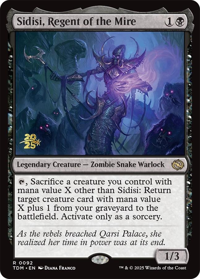 Sidisi, Regent of the Mire [Tarkir: Dragonstorm Prerelease Promos] | Local Legends