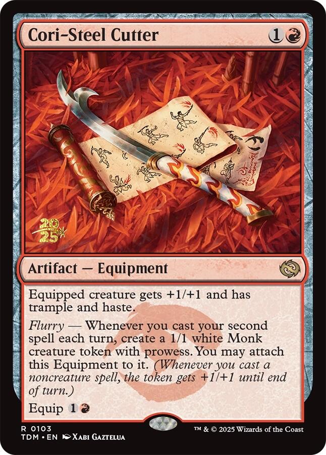 Cori-Steel Cutter [Tarkir: Dragonstorm Prerelease Promos] | Local Legends