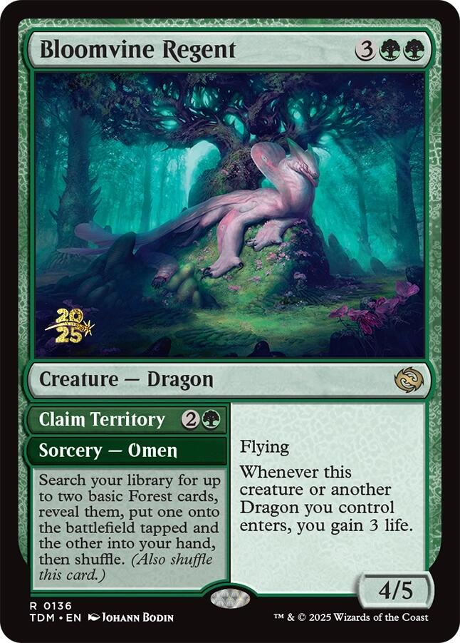 Bloomvine Regent [Tarkir: Dragonstorm Prerelease Promos] | Local Legends