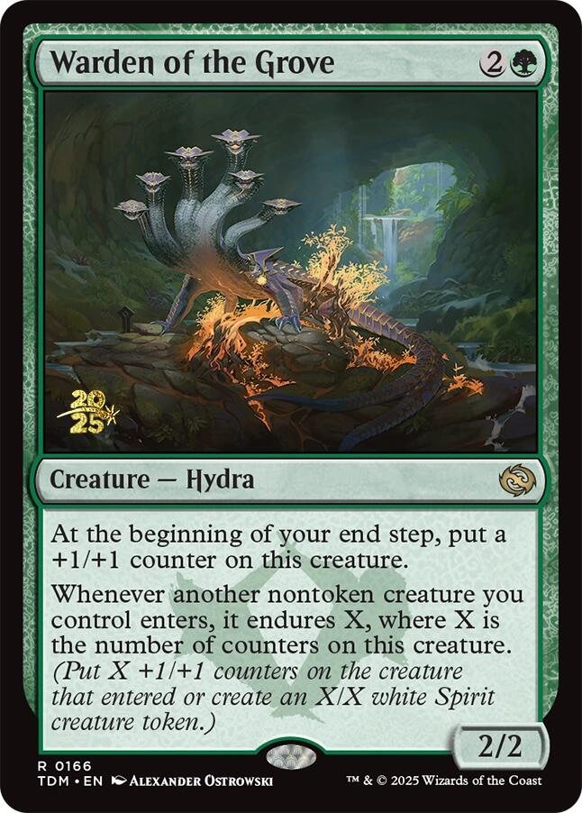 Warden of the Grove [Tarkir: Dragonstorm Prerelease Promos] | Local Legends