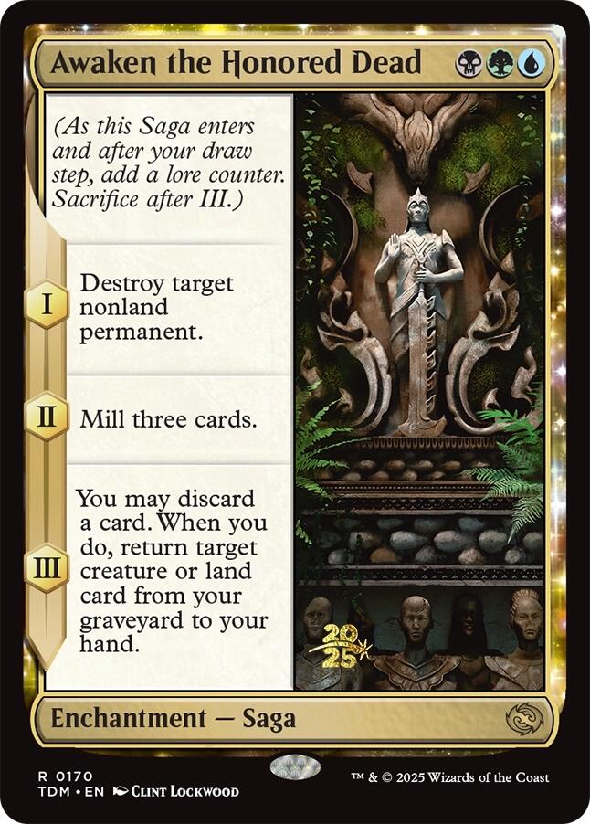Awaken the Honored Dead [Tarkir: Dragonstorm Prerelease Cards] | Local Legends