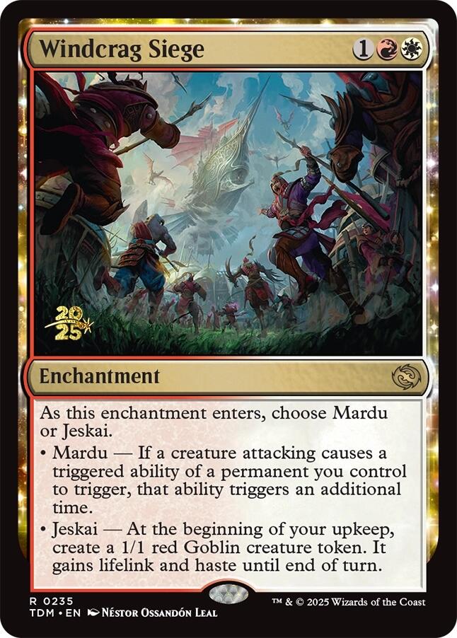 Windcrag Siege [Tarkir: Dragonstorm Prerelease Promos] | Local Legends