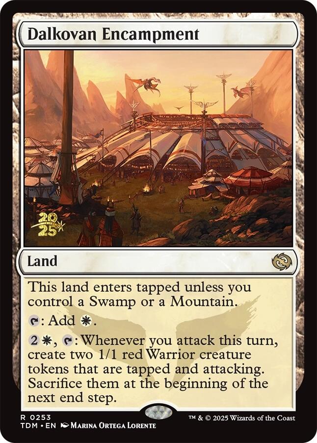 Dalkovan Encampment [Tarkir: Dragonstorm Prerelease Cards] | Local Legends