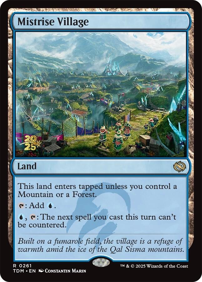 Mistrise Village [Tarkir: Dragonstorm Prerelease Promos] | Local Legends