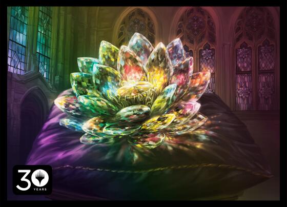 Card Sleeves 80ct - Jeweled Lotus (Foil) | Local Legends