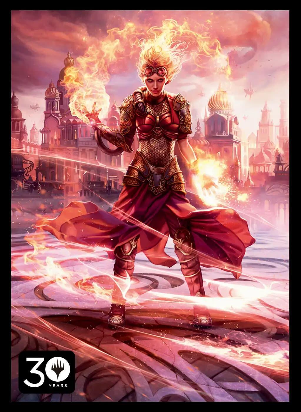 Card Sleeves 80ct - Chandra, Torch of Defiance | Local Legends
