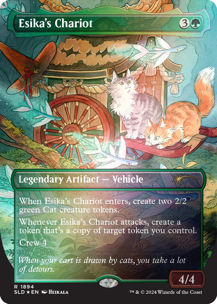 Esika's Chariot (Rainbow Foil) [Secret Lair Drop Series] | Local Legends