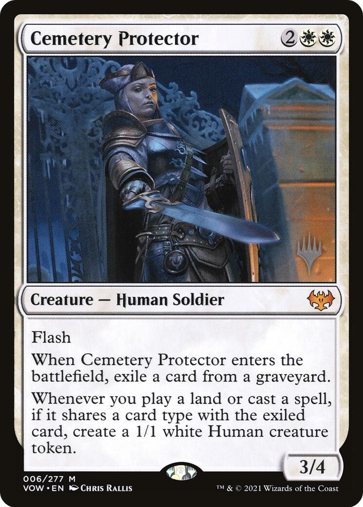 Cemetery Protector [Aetherdrift Promos] | Local Legends
