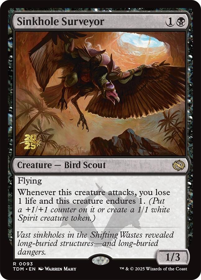 Sinkhole Surveyor [Tarkir: Dragonstorm Prerelease Promos] | Local Legends