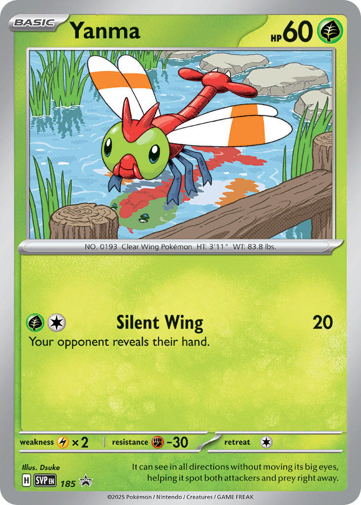 Yanma (185) [Scarlet & Violet: Black Star Promos] | Local Legends