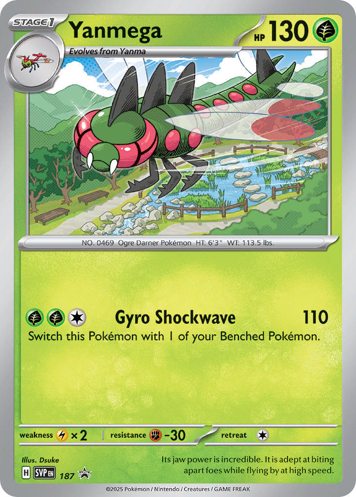 Yanmega (187) [Scarlet & Violet: Black Star Promos] | Local Legends