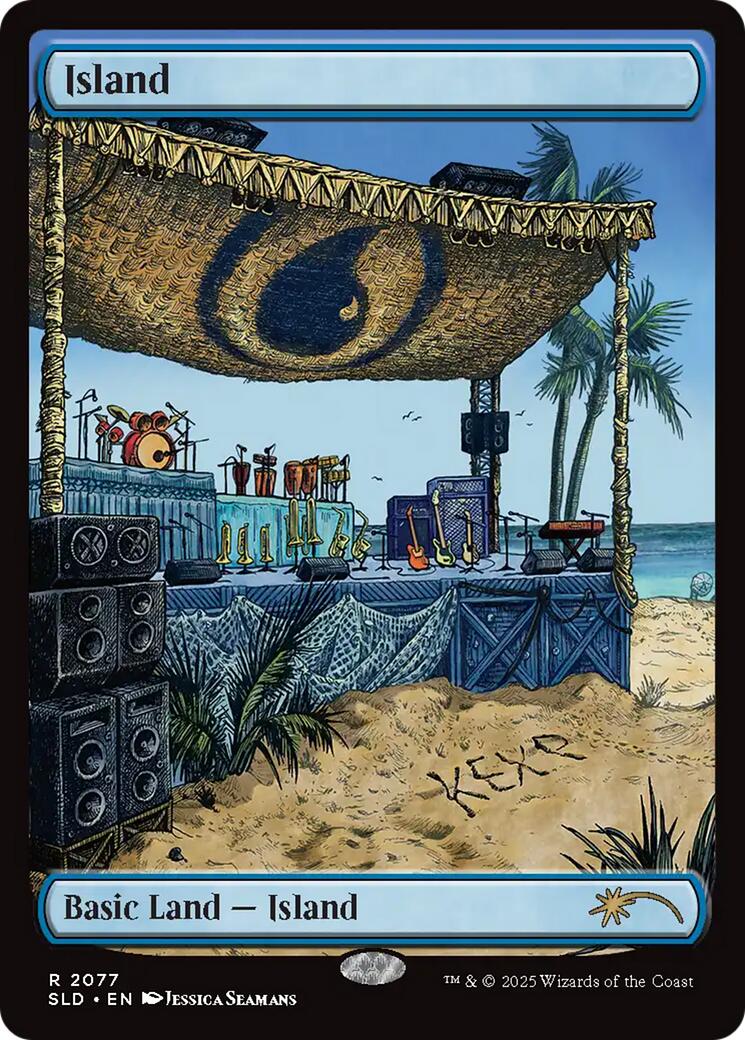 Island (2077) [Secret Lair Drop Series] | Local Legends