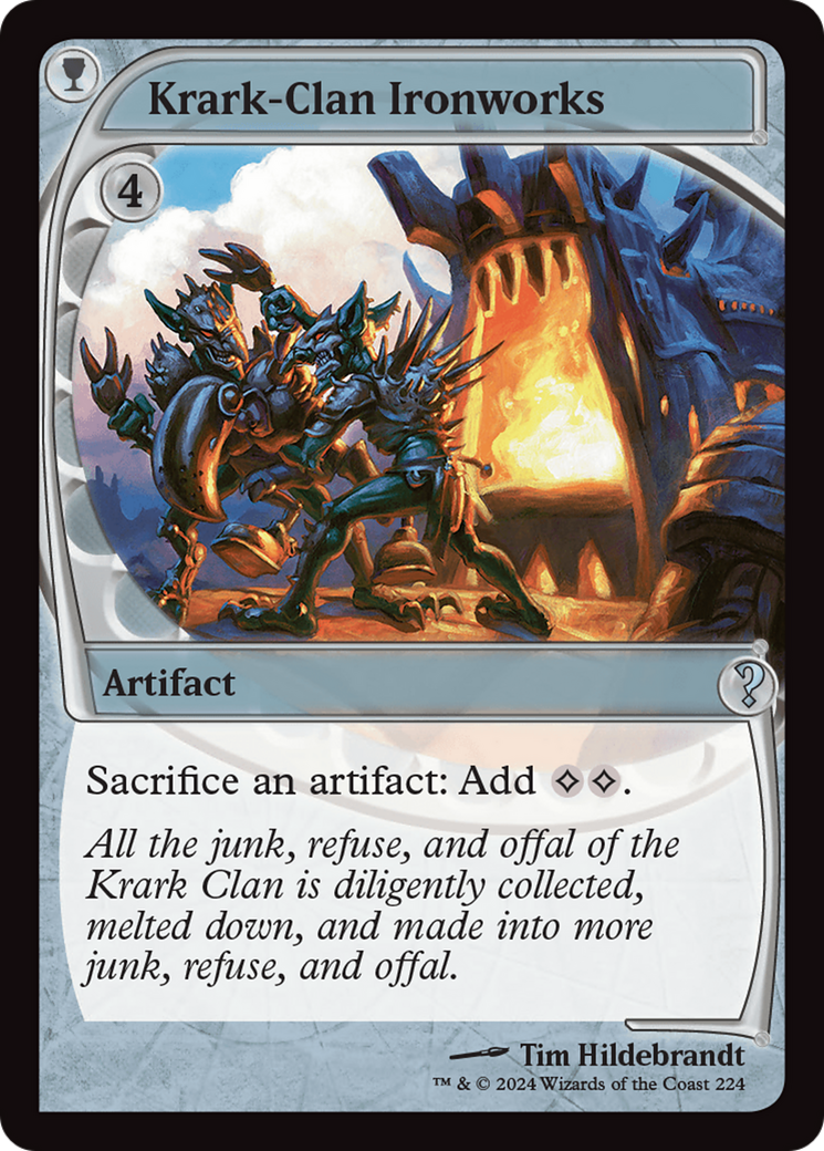 Krark-Clan Ironworks (Future Sight) [Mystery Booster 2] | Local Legends