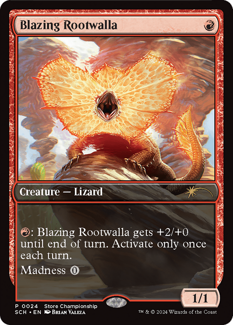 Blazing Rootwalla [World Championship 2024] | Local Legends