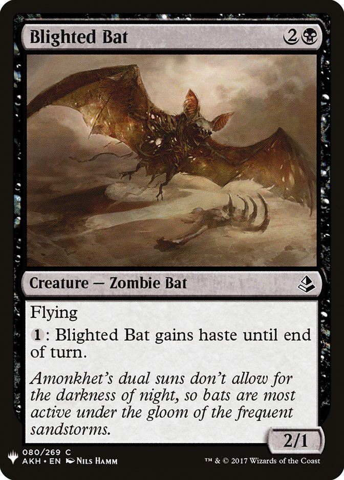 Blighted Bat [Mystery Booster] | Golgari Games