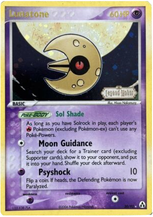 Lunatone (20/92) (Stamped) [EX: Legend Maker] | Local Legends