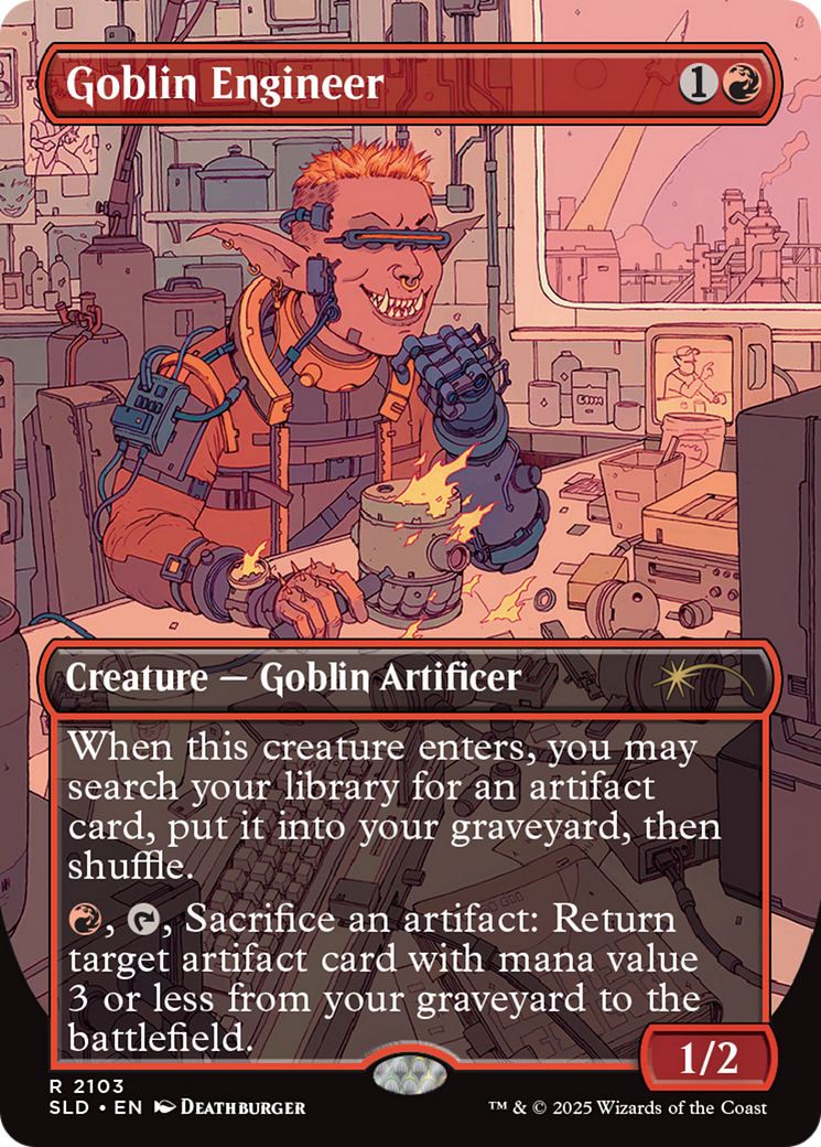 Goblin Engineer (Galaxy Foil) [Secret Lair Drop Series] | Local Legends