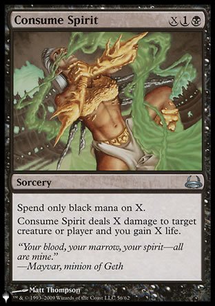 Consume Spirit [The List] | Local Legends
