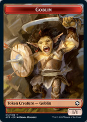 Dungeon of the Mad Mage // Goblin Double-Sided Token [Dungeons & Dragons: Adventures in the Forgotten Realms Tokens] | Golgari Games