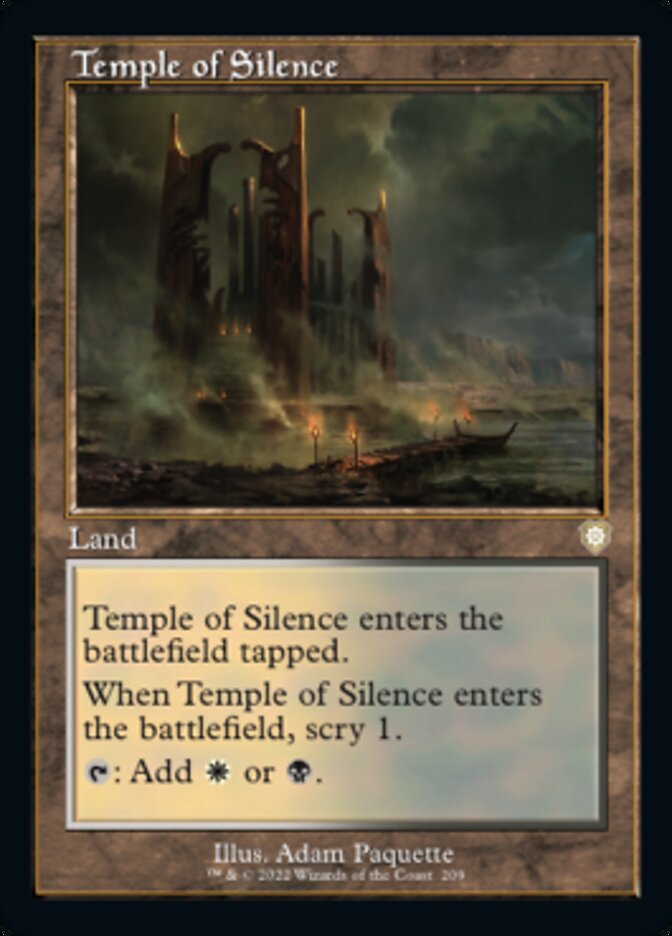 Temple of Silence (Retro) [The Brothers' War Commander] | Local Legends