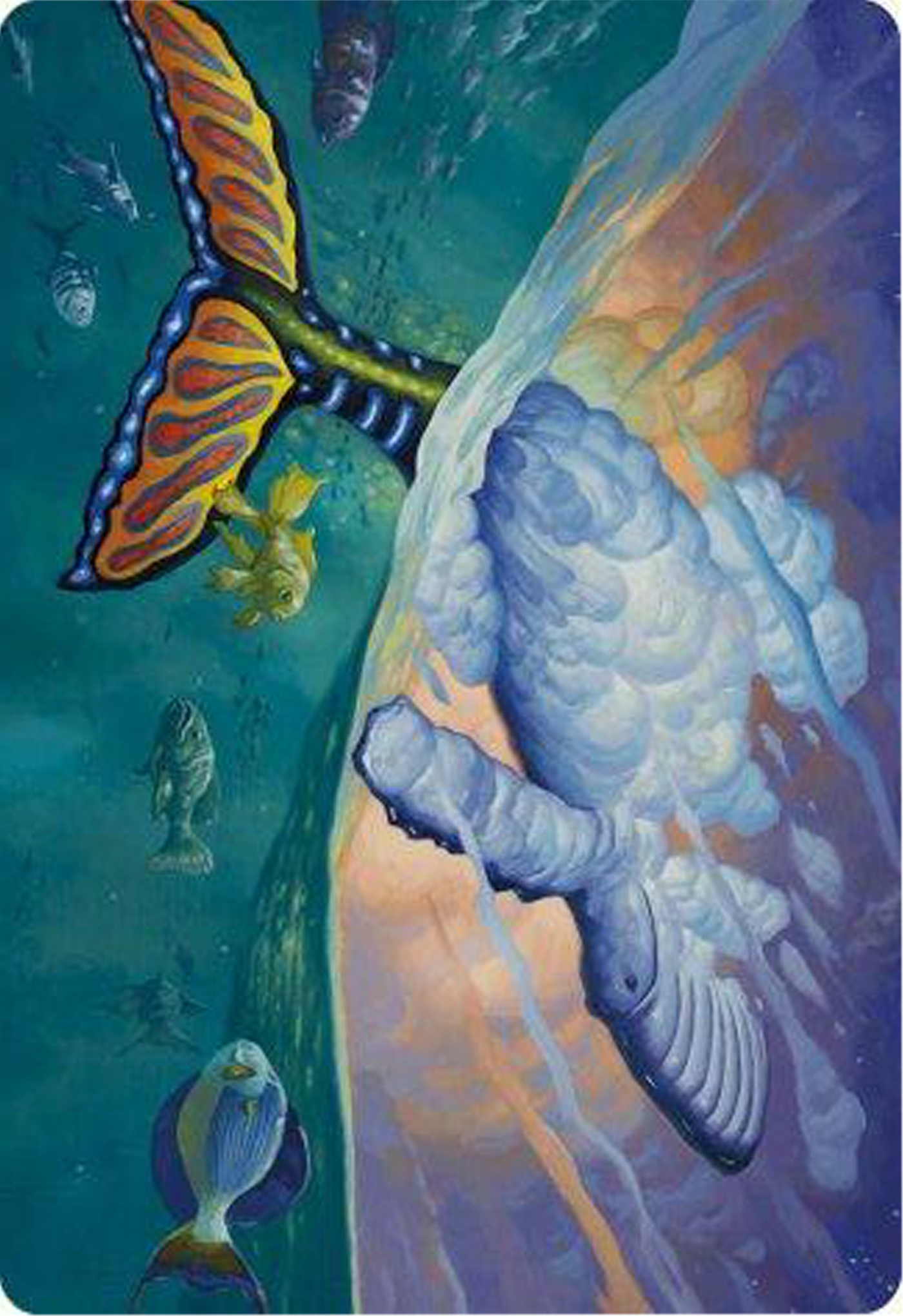 Dreamtide Whale Art Card [Modern Horizons 3 Art Series] | Local Legends