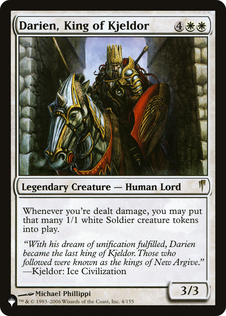 Darien, King of Kjeldor [The List] | Local Legends