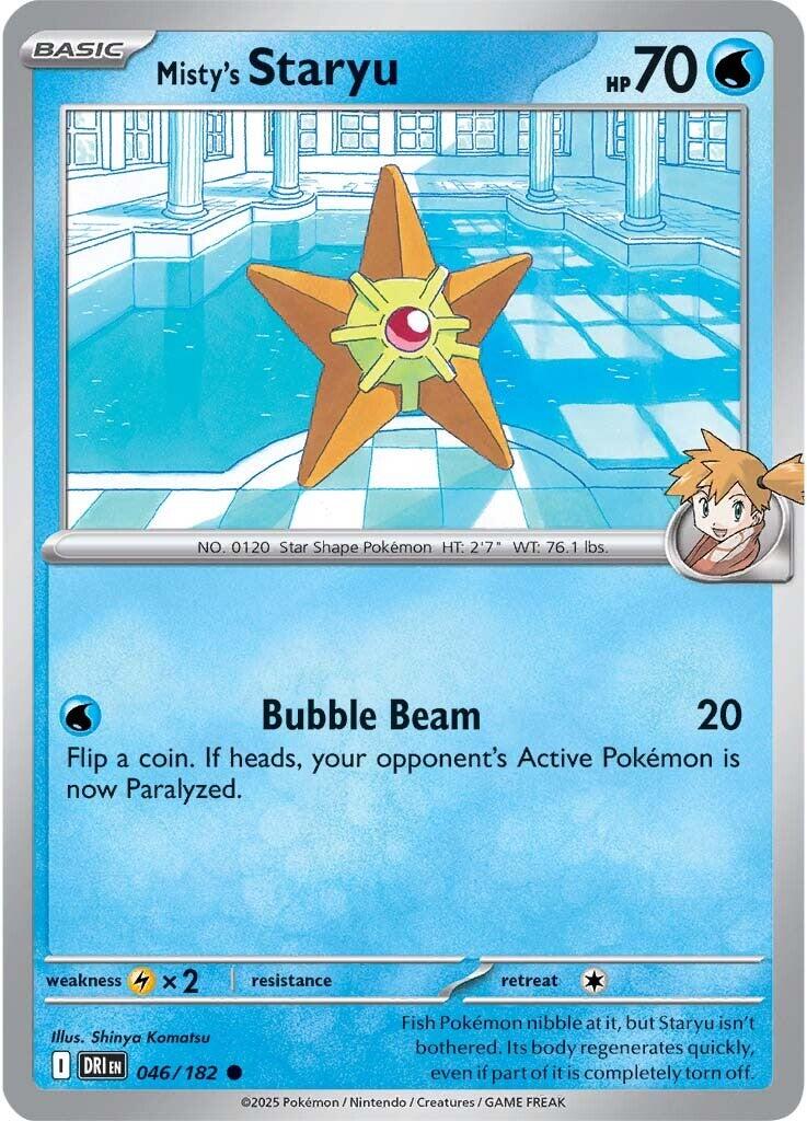 Misty's Staryu (046/180) [Scarlet & Violet: Destined Rivals] | Local Legends