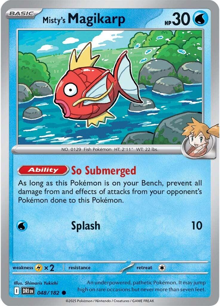 Misty's Magikarp (048/182) [Scarlet & Violet: Destined Rivals] | Local Legends