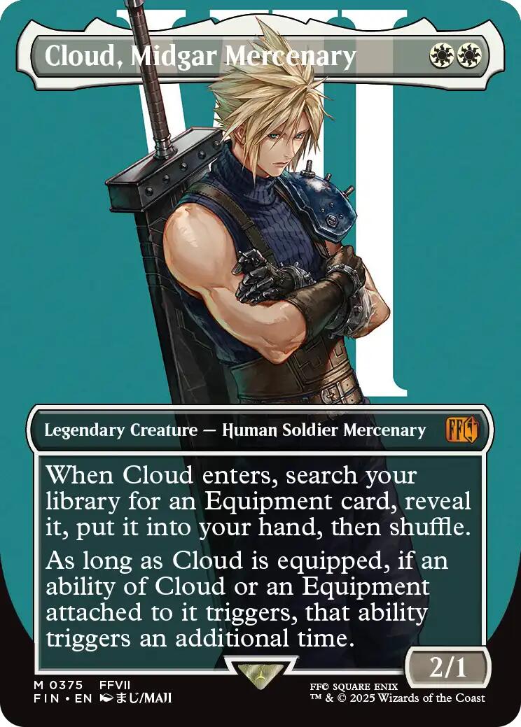 Cloud, Midgar Mercenary (Borderless) | Local Legends