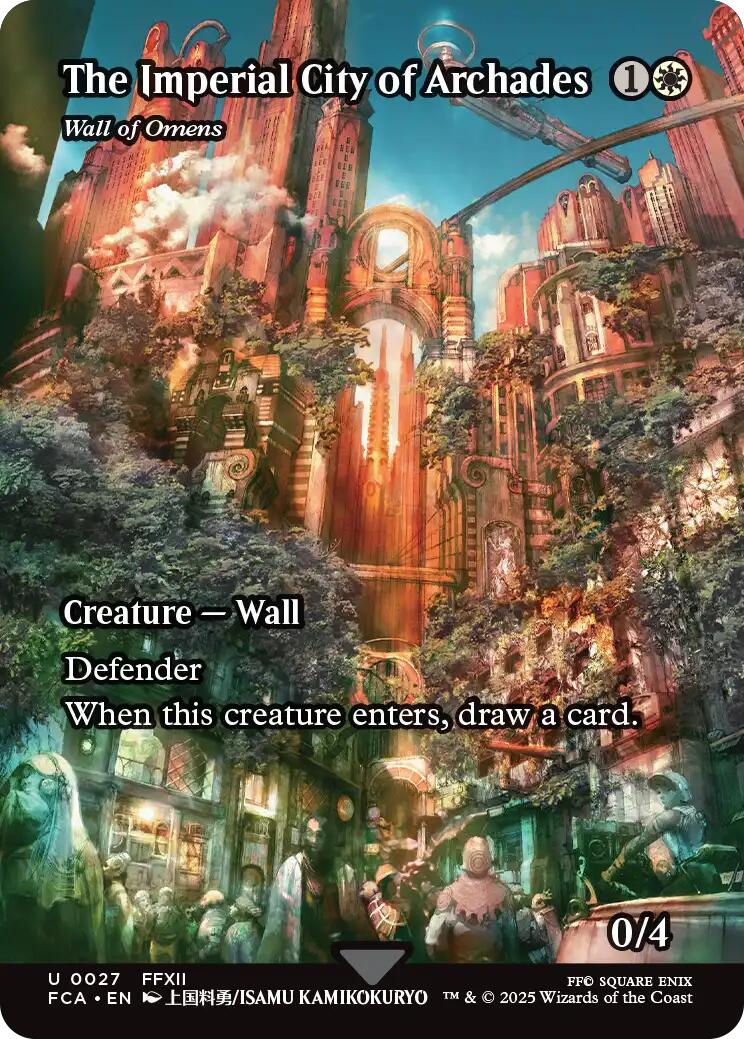 The Imperial City of Archades - Wall of Omens (Showcase) | Local Legends
