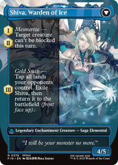 Jill, Shiva's Dominant // Shiva, Warden of Ice (Borderless) [FINAL FANTASY] | Local Legends